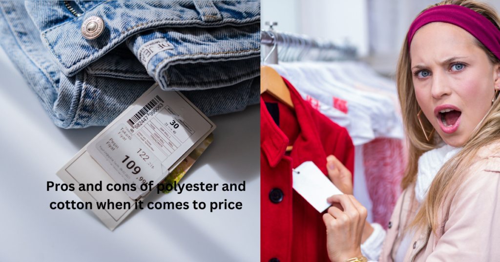 Pros and cons of polyester and cotton when it comes to price