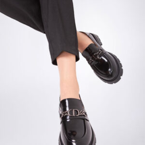 Retro Cat-Eye Leather Jacket